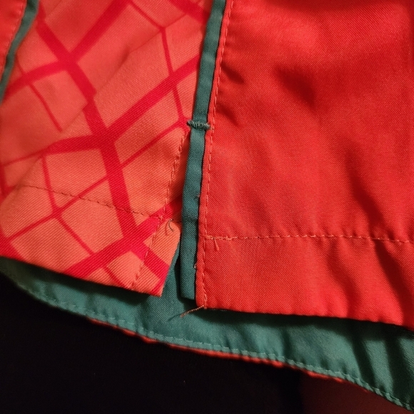 Nike Dri-Fit Orange Teal Lined Athletic Running Shorts Women's Small S Cute EUC - Picture 5 of 9